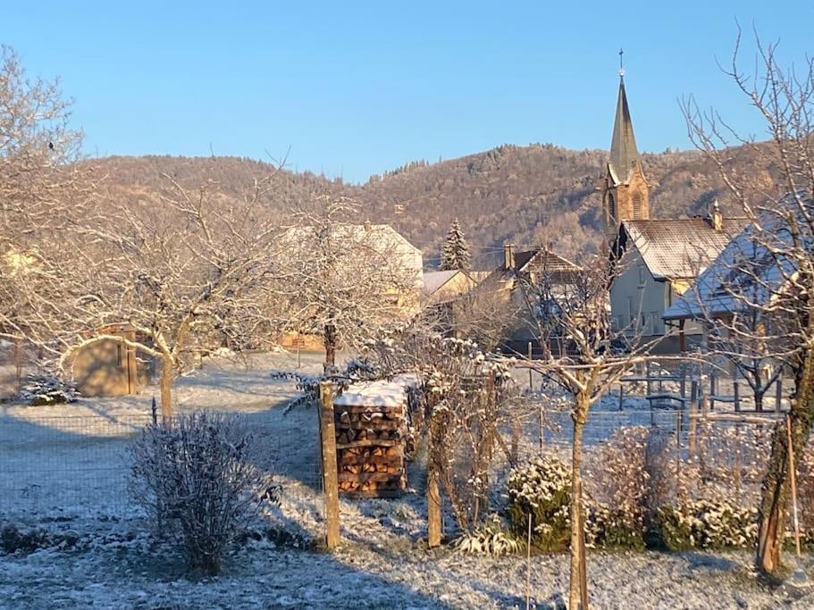 Gite Le Charmot, Au Pied Des Montagnes Classe 3* Roderen Εξωτερικό φωτογραφία